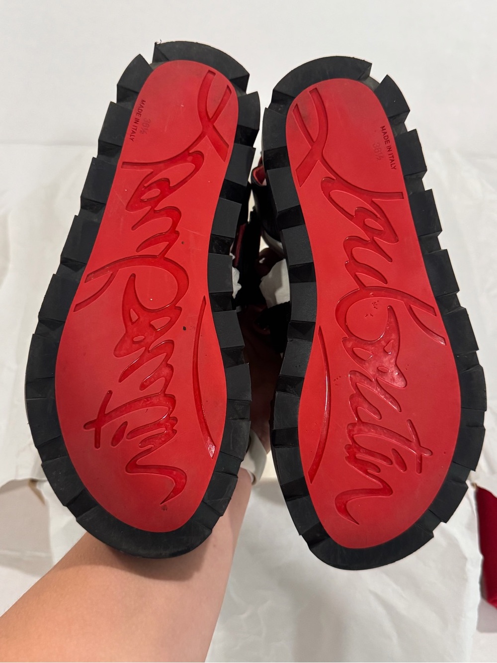 Christian Louboutin strapy Sandals - Picture 2 of 5
